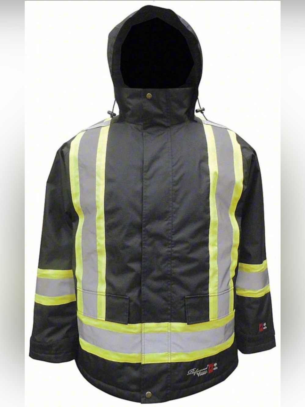 Professional Viking High-Visibility Black Performance Safety Jacket